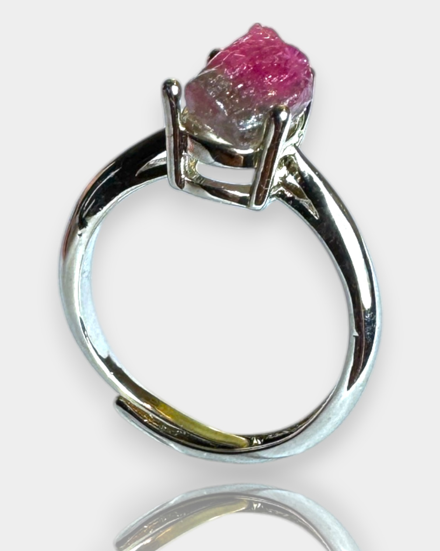 Anillo Aurora Salvaje - Turmalina Sandía