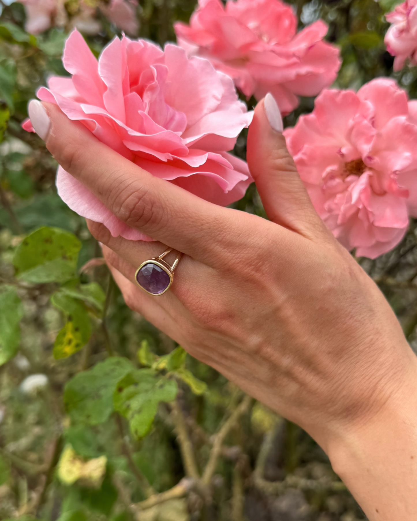 Anillo Esencia Viva - Amatista