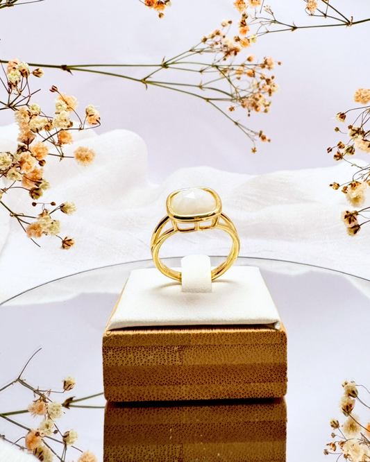 Anillo Esencia Viva - Piedra Luna