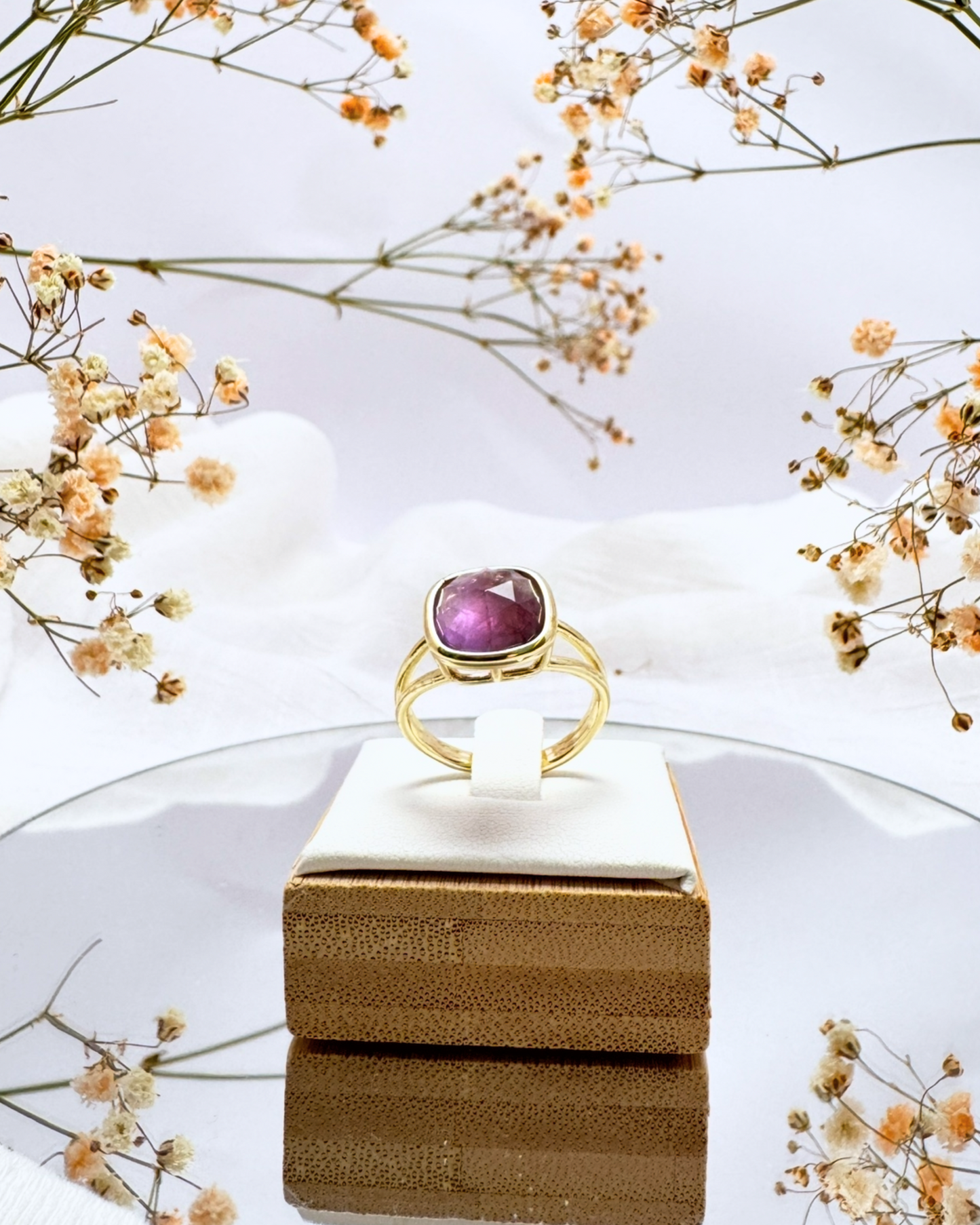 Anillo Esencia Viva - Amatista