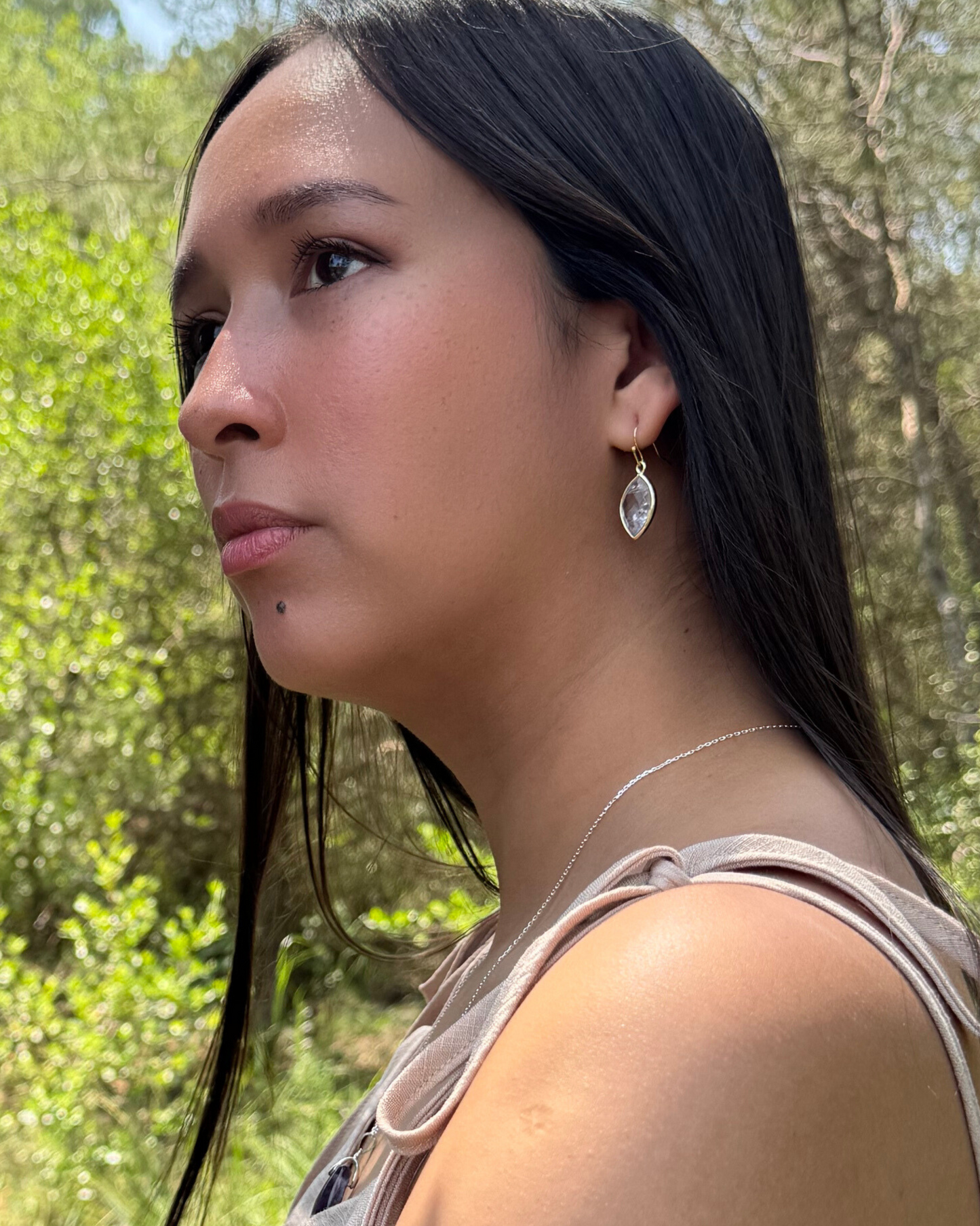 Pendientes Luz Serena - Amatista