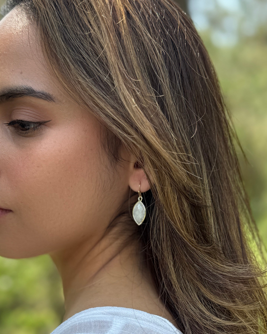 Pendientes Luz Serena - Piedra Luna