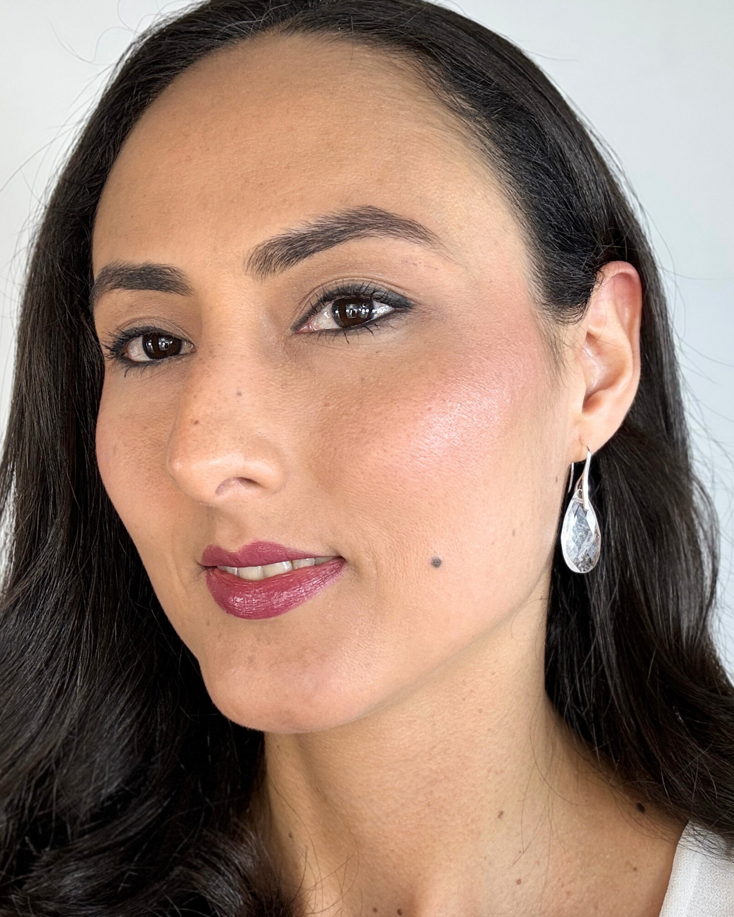 Pendientes Alba Cuarzo Cristal