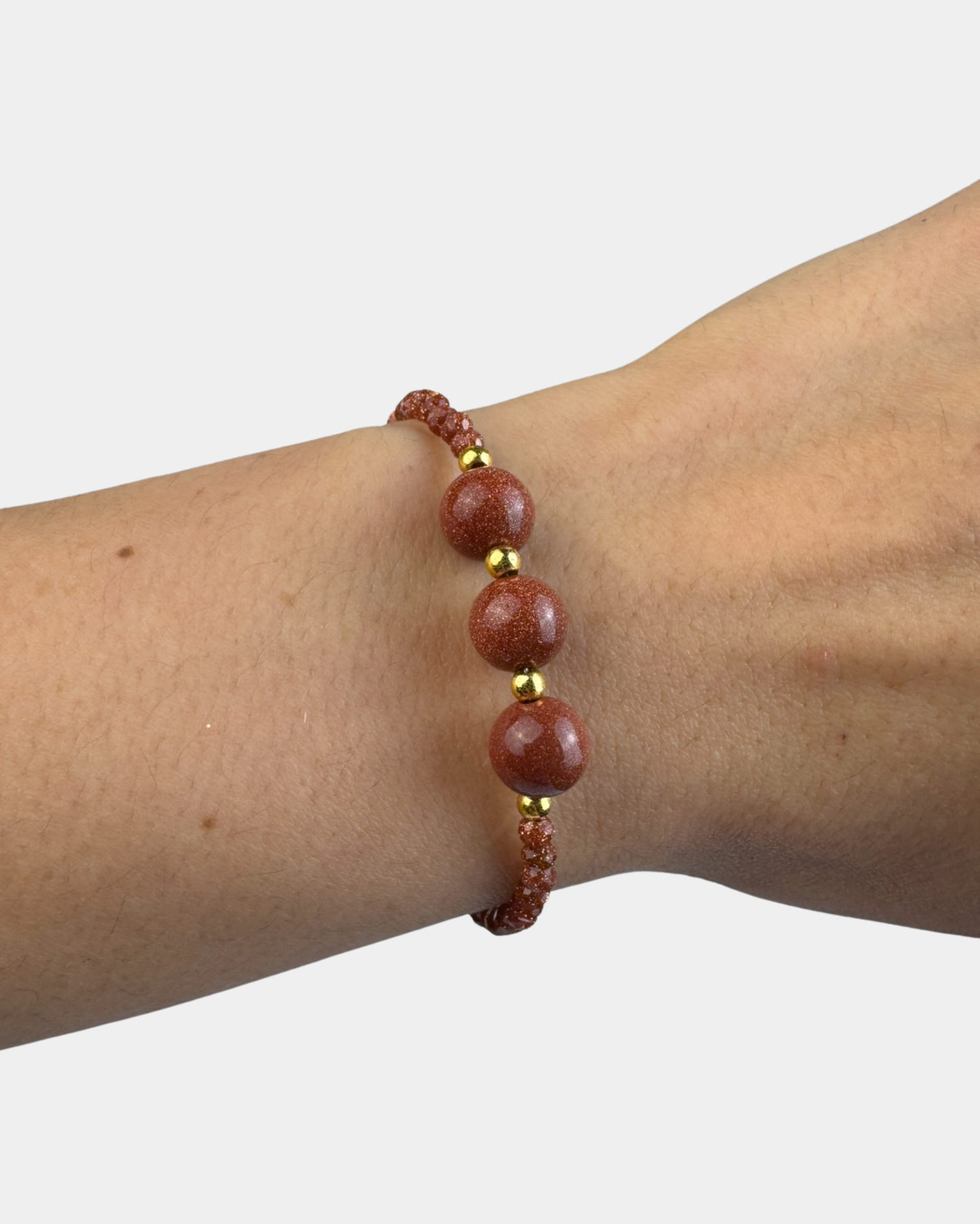 Pulsera Trino - Aventurina Marrón