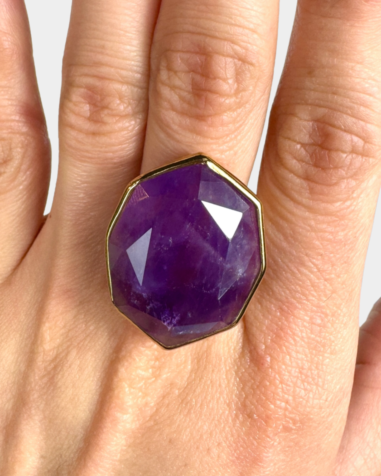 Anillo Presencia - Amatista