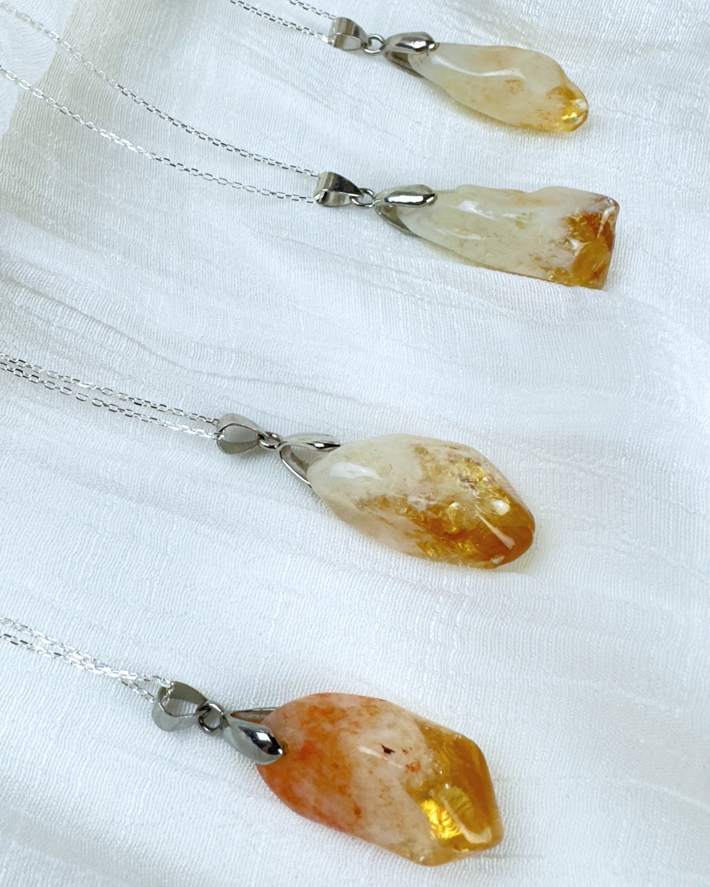 Collar Sol Interno - Citrino