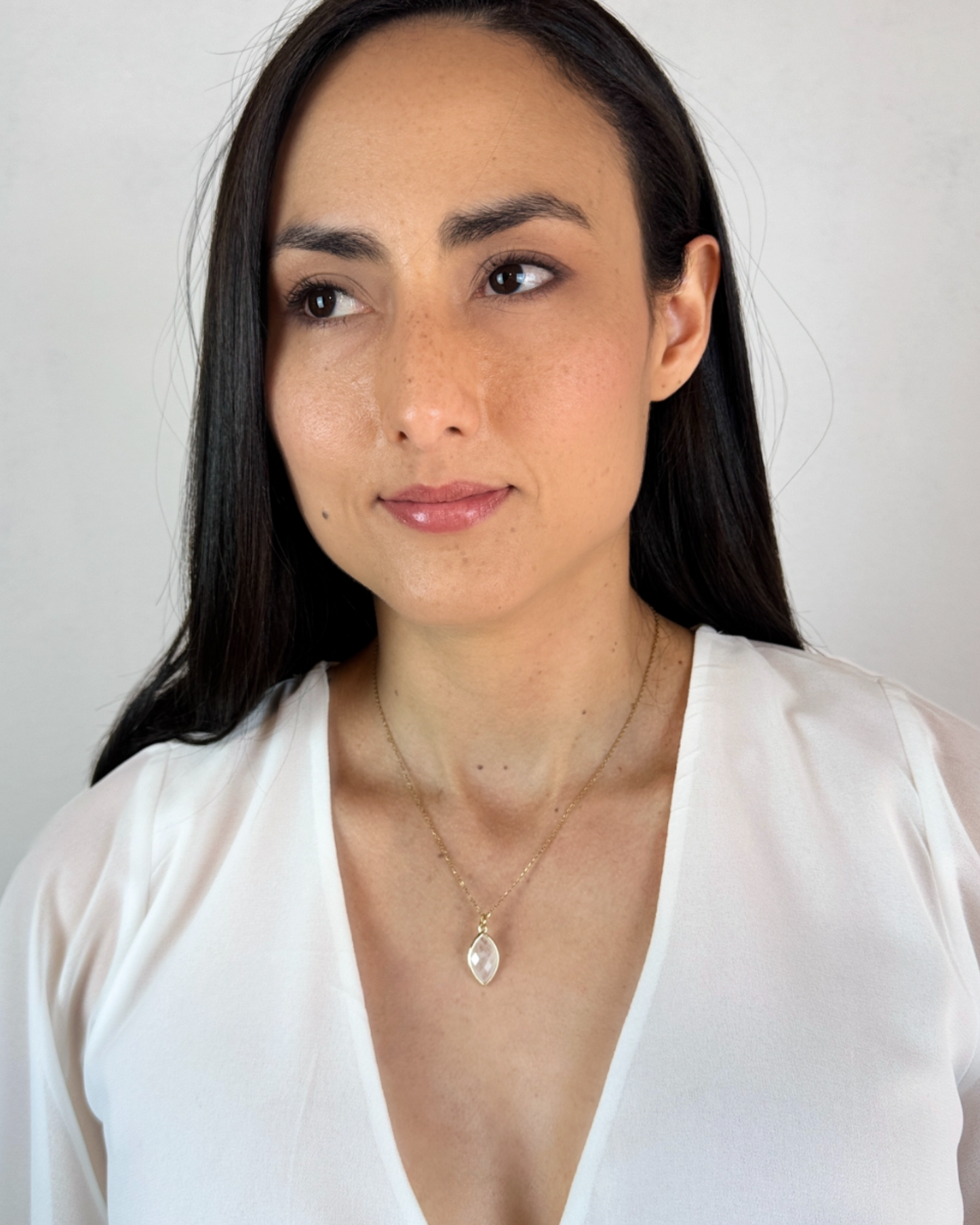 Collar Luz Serena - Cuarzo Cristal