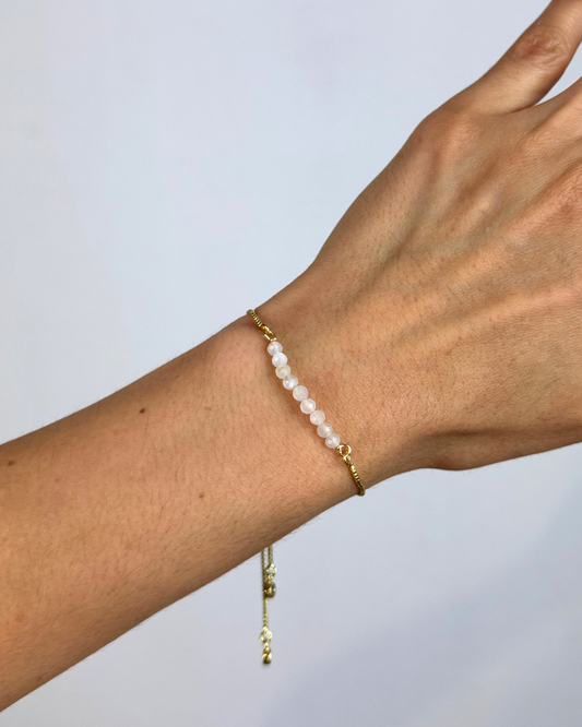 Pulsera Esencia Sutil - Piedra Luna