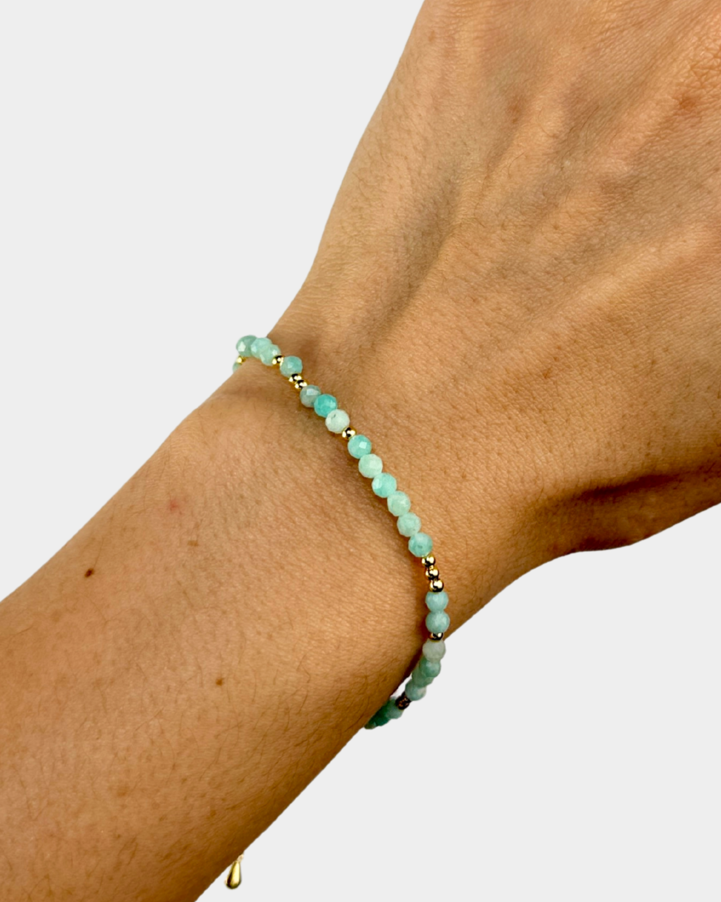 Pulsera Esencia Radiante - Aguamarina