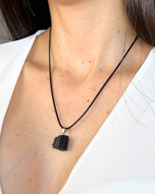 Collar Fuerza Interior - Turmalina Negra