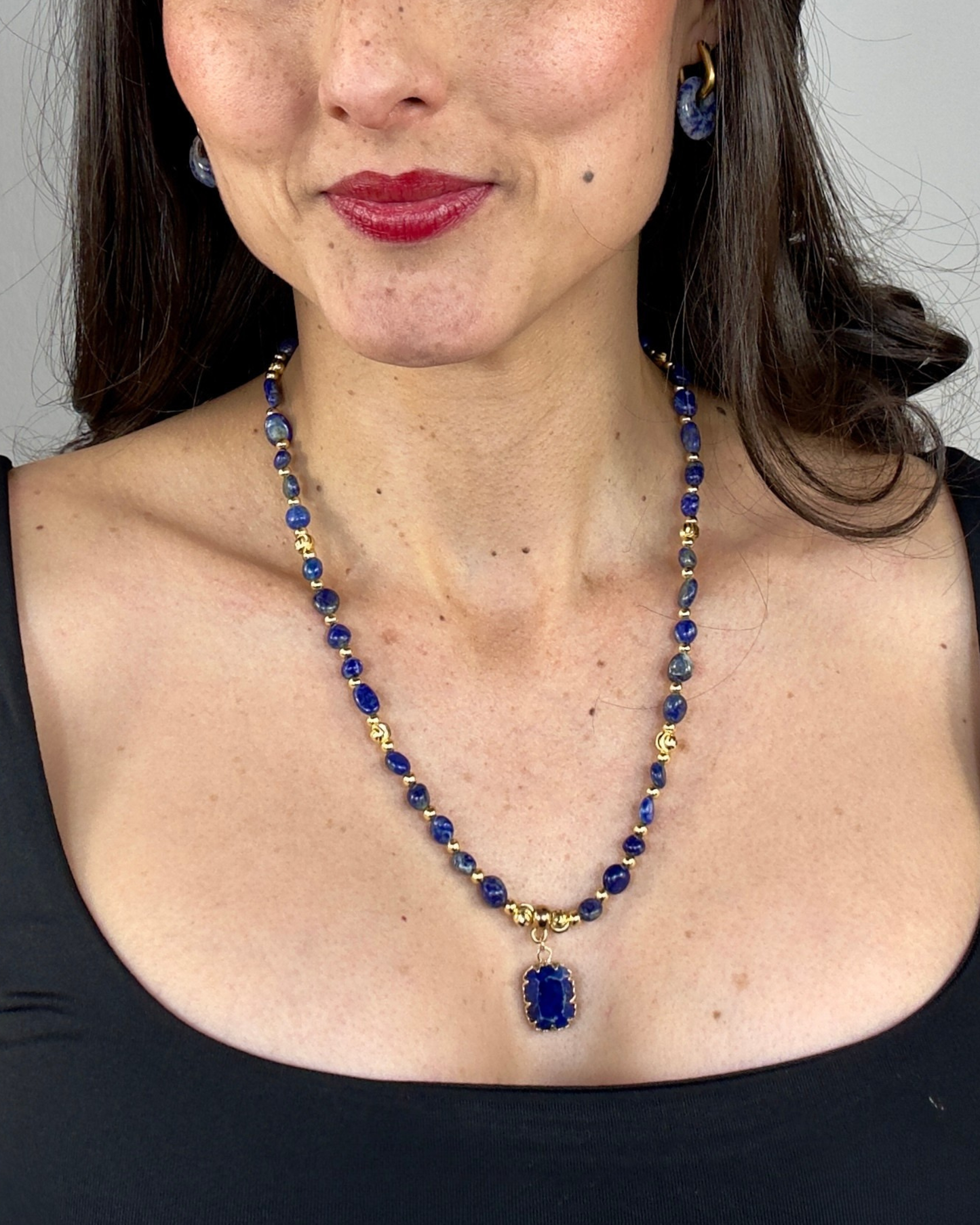 Collar Portal Interior - Lapislázuli