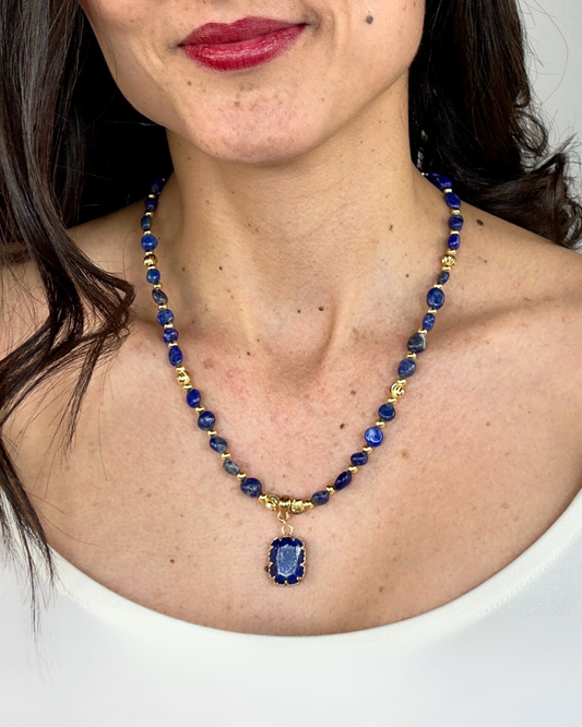Collar Portal Interior - Lapislázuli