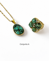 Conjunto Renacer Sereno - Turquesa Africana