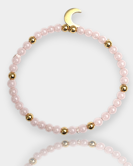 Pulseira do Amor - Quartzo Rosa