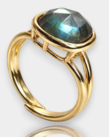 Anillo Esencia Viva - Labradorita