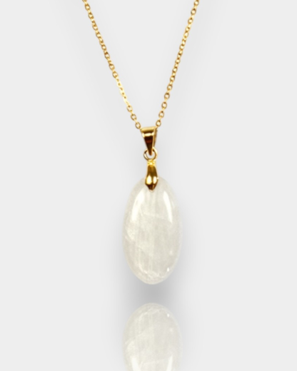 Collar Aura Lunar – Piedra Luna