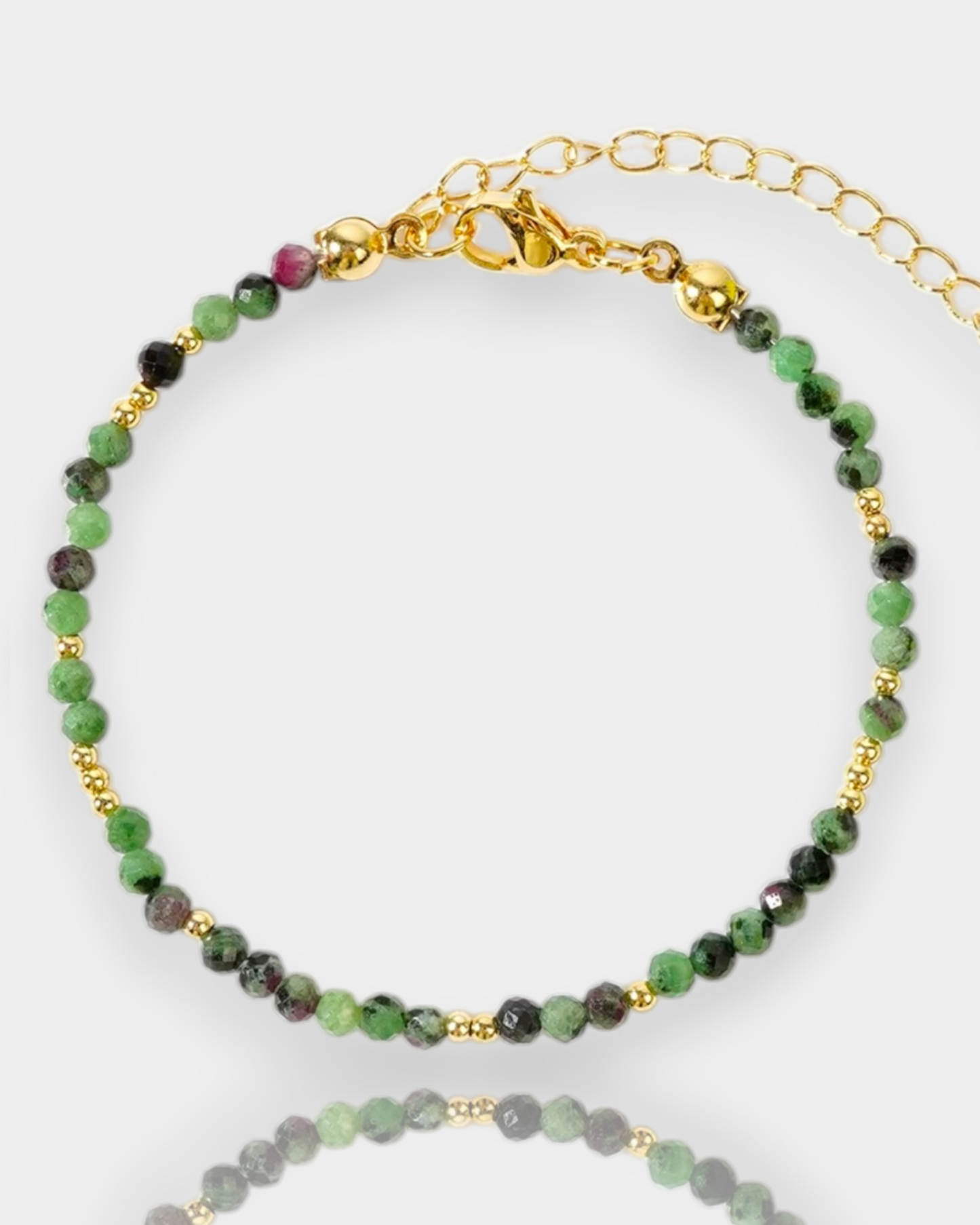 Pulsera Esencia Radiante - Zoisita con Rubí