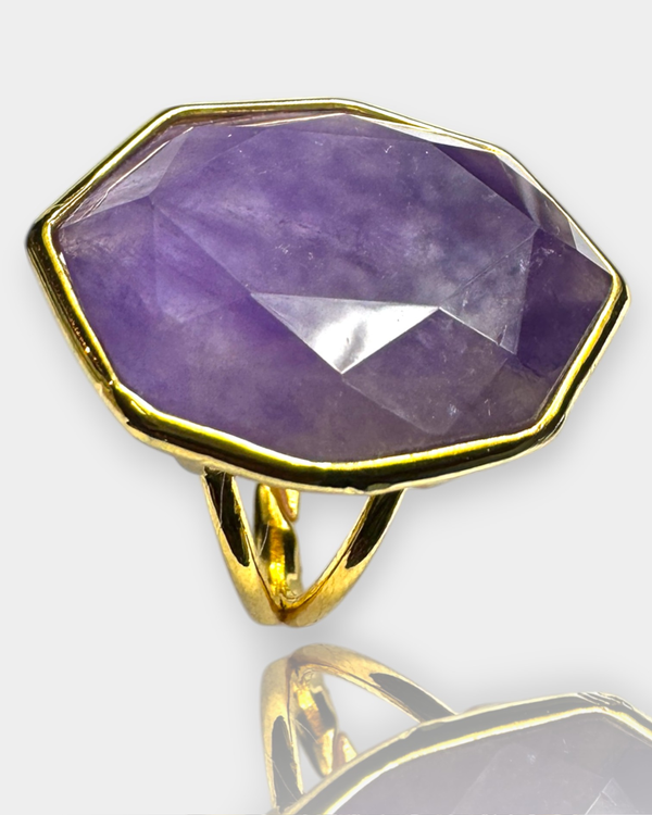 Anillo Presencia - Amatista