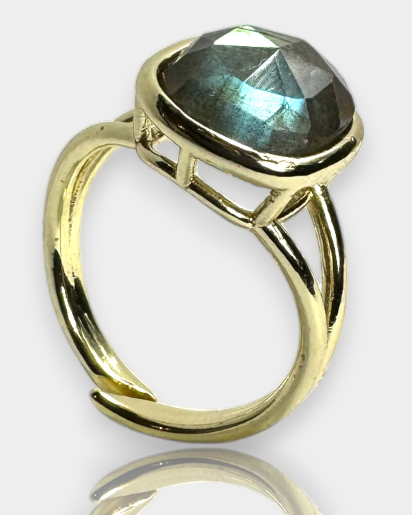 Anillo Esencia Viva - Labradorita