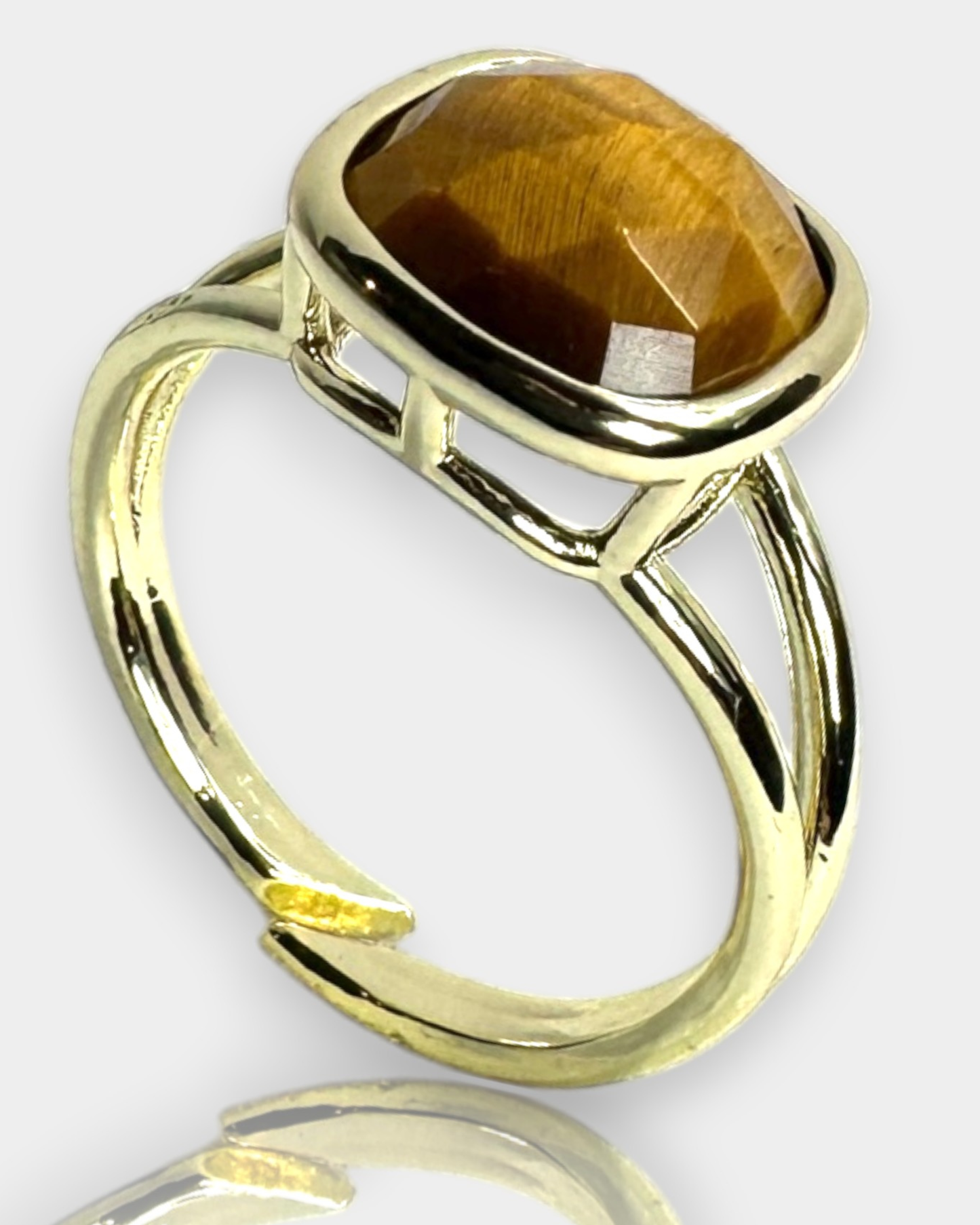 Anillo Esencia Viva - Ojo de Tigre