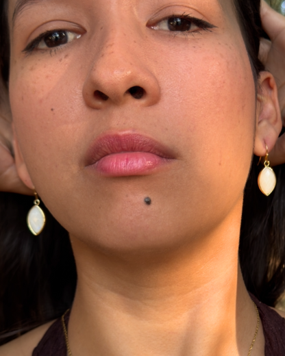 Pendientes Luz Serena - Piedra Luna