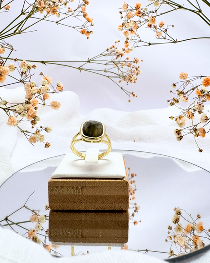 Anillo Esencia Viva - Labradorita