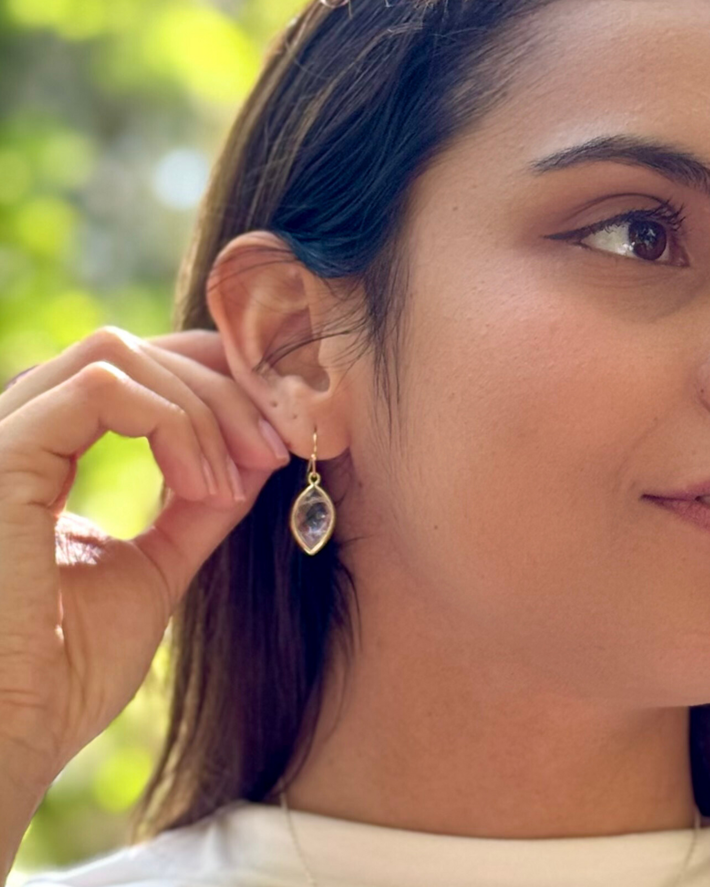 Pendientes Luz Serena - Amatista