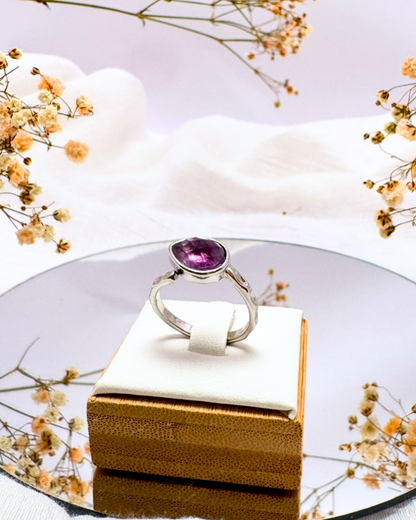 Anillo Portal Interno - Amatista