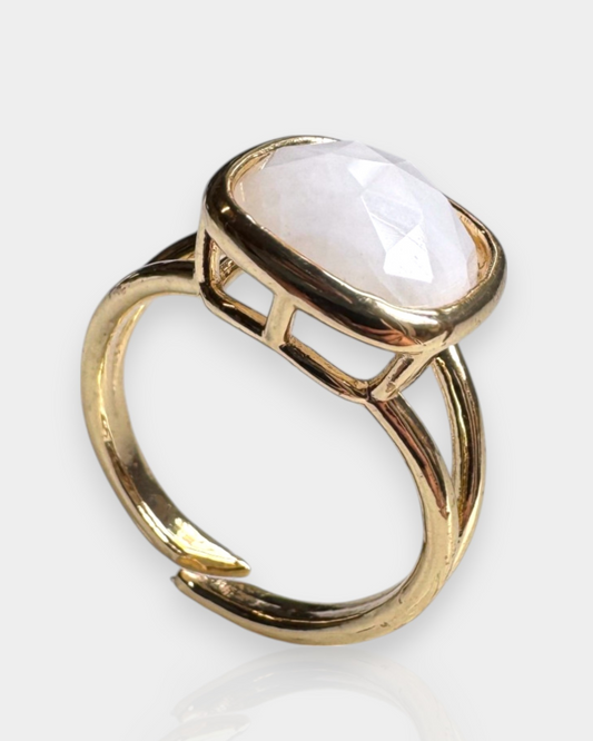 Anillo Esencia Viva - Piedra Luna