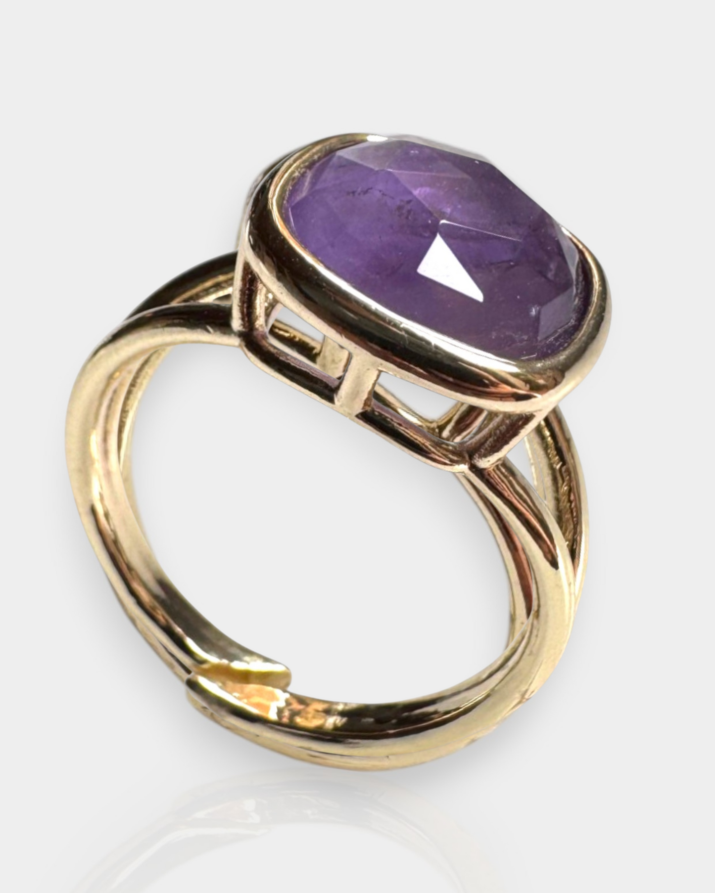 Anillo Esencia Viva - Amatista