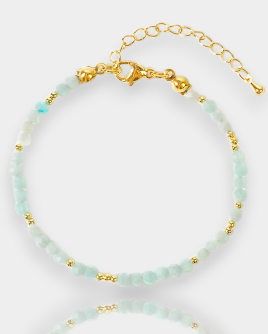 Pulseira Radiant Essence - Água-marinha