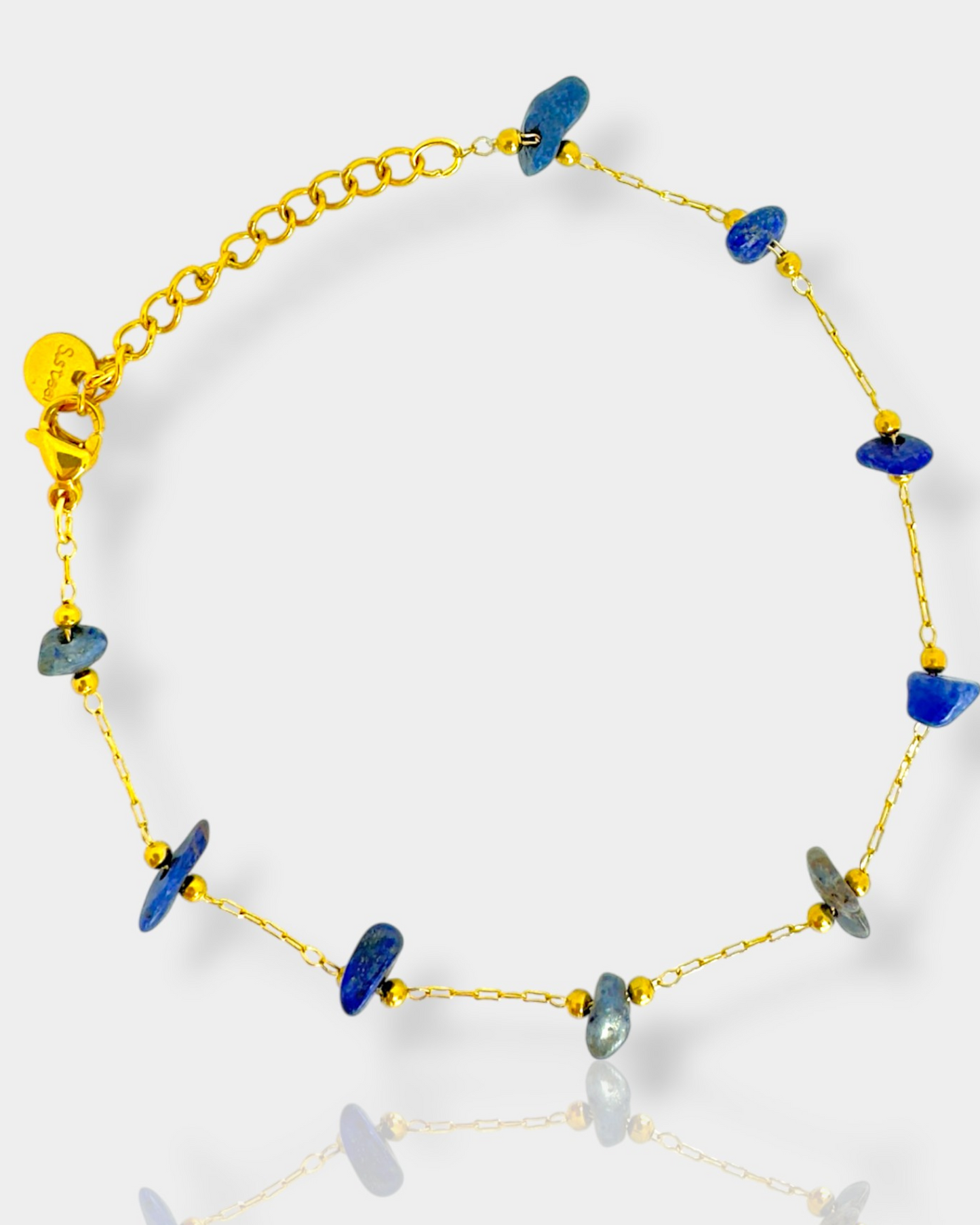 Pulsera Senda Dorada - Lapislázuli