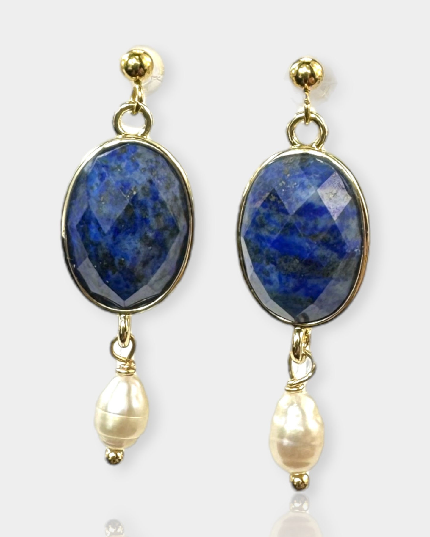 Pendientes Aura Serena - Lapislázuli