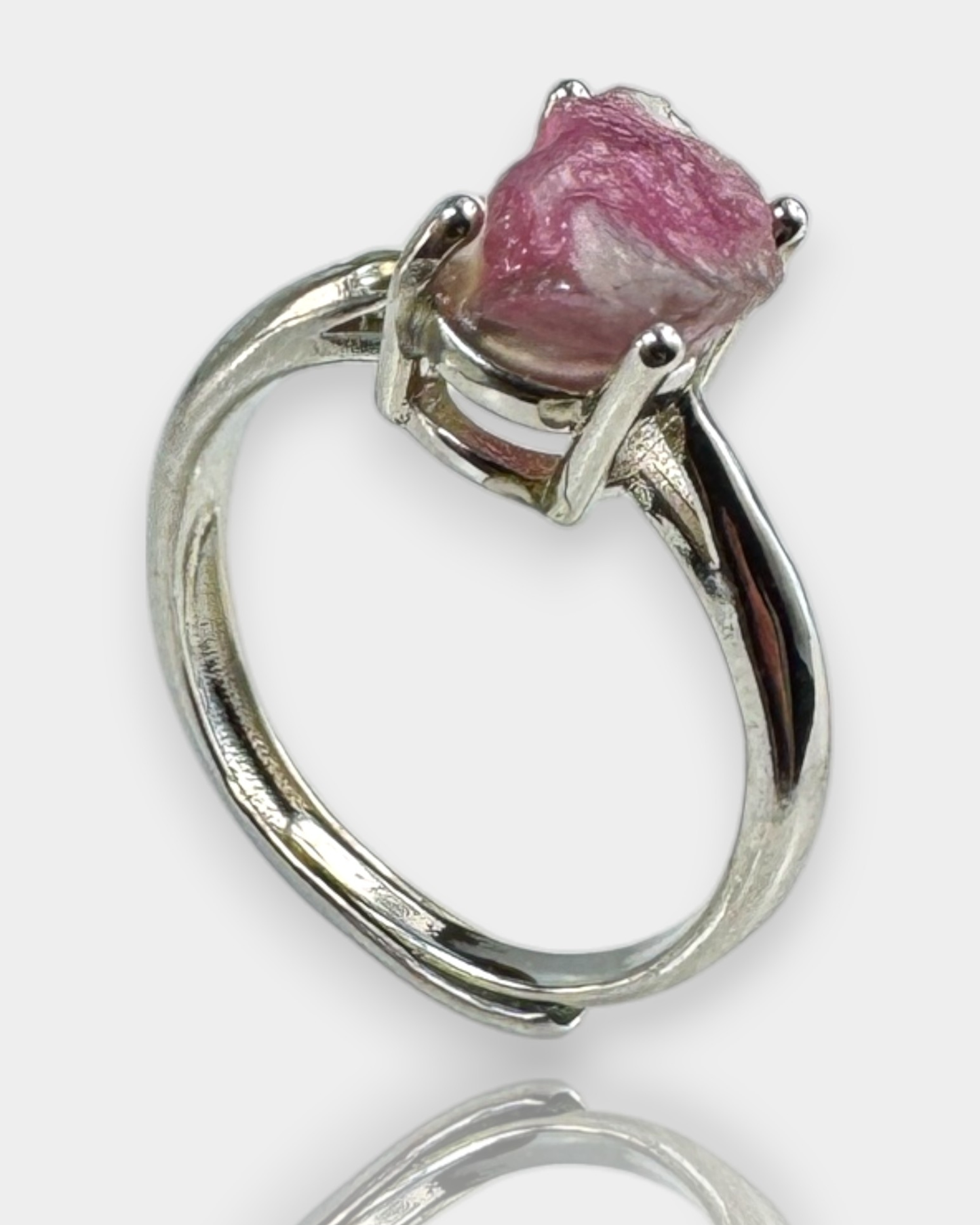 Anillo Aurora Salvaje - Turmalina Rosa