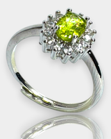 Anillo Renacer Verde- Peridoto