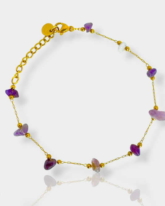 Pulsera Senda Dorada - Amatista