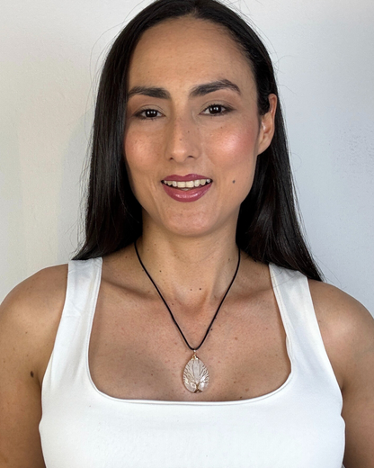 Collar Árbol de la Vida - Cuarzo Cristal