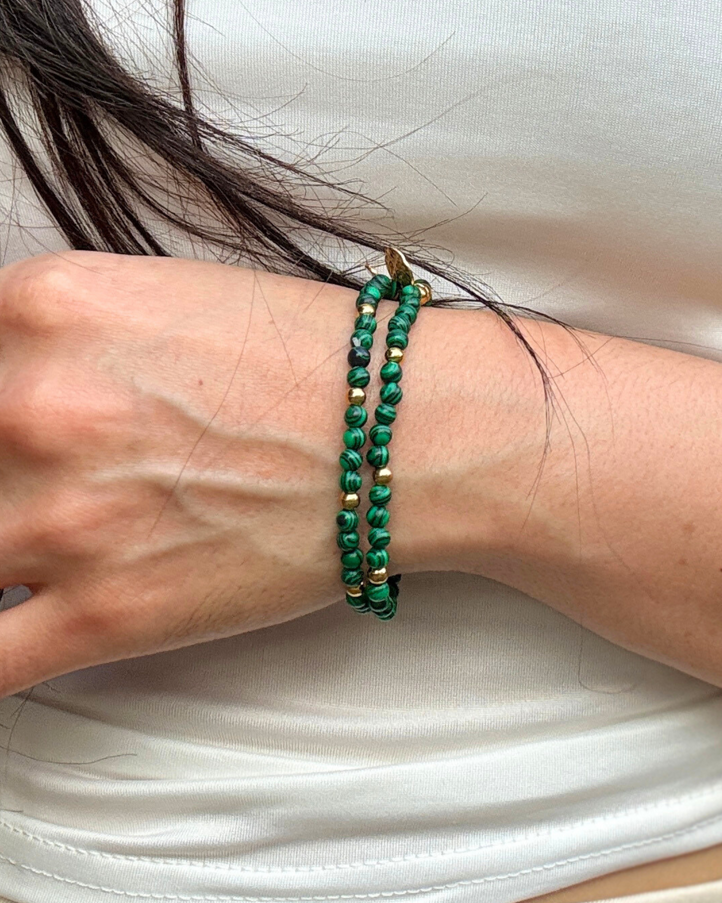 Pulsera Renacer - Malaquita