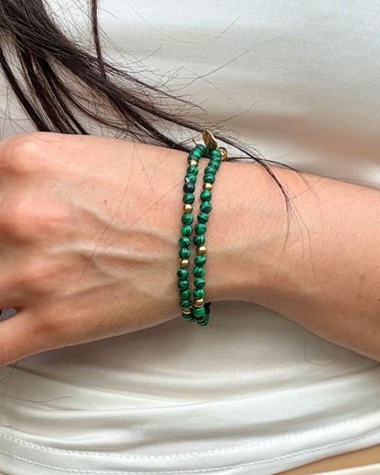 Pulsera Renacer - Malaquita