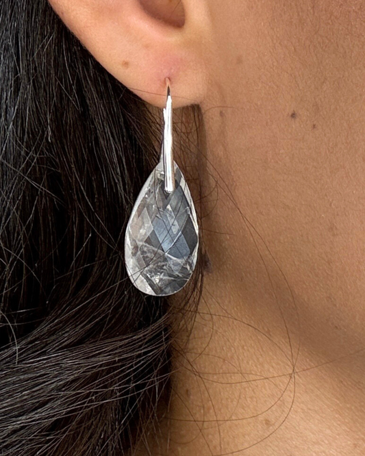 Pendientes Alba Cuarzo Cristal