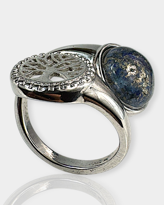 Anillo Portal de Luz - Lapislázuli