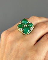 Anillo Oasis - Ónix Verde