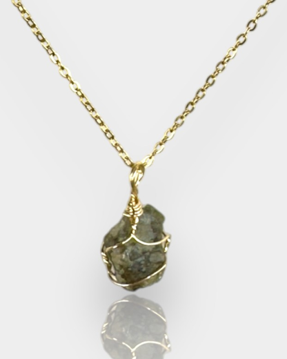 Collar Brillo Interior - Labradorita