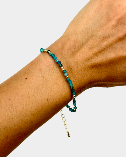 Pulseira Essência Radiante - Crisocola