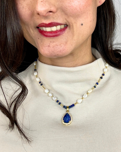 Collar Luz Esencial - Lapislázuli