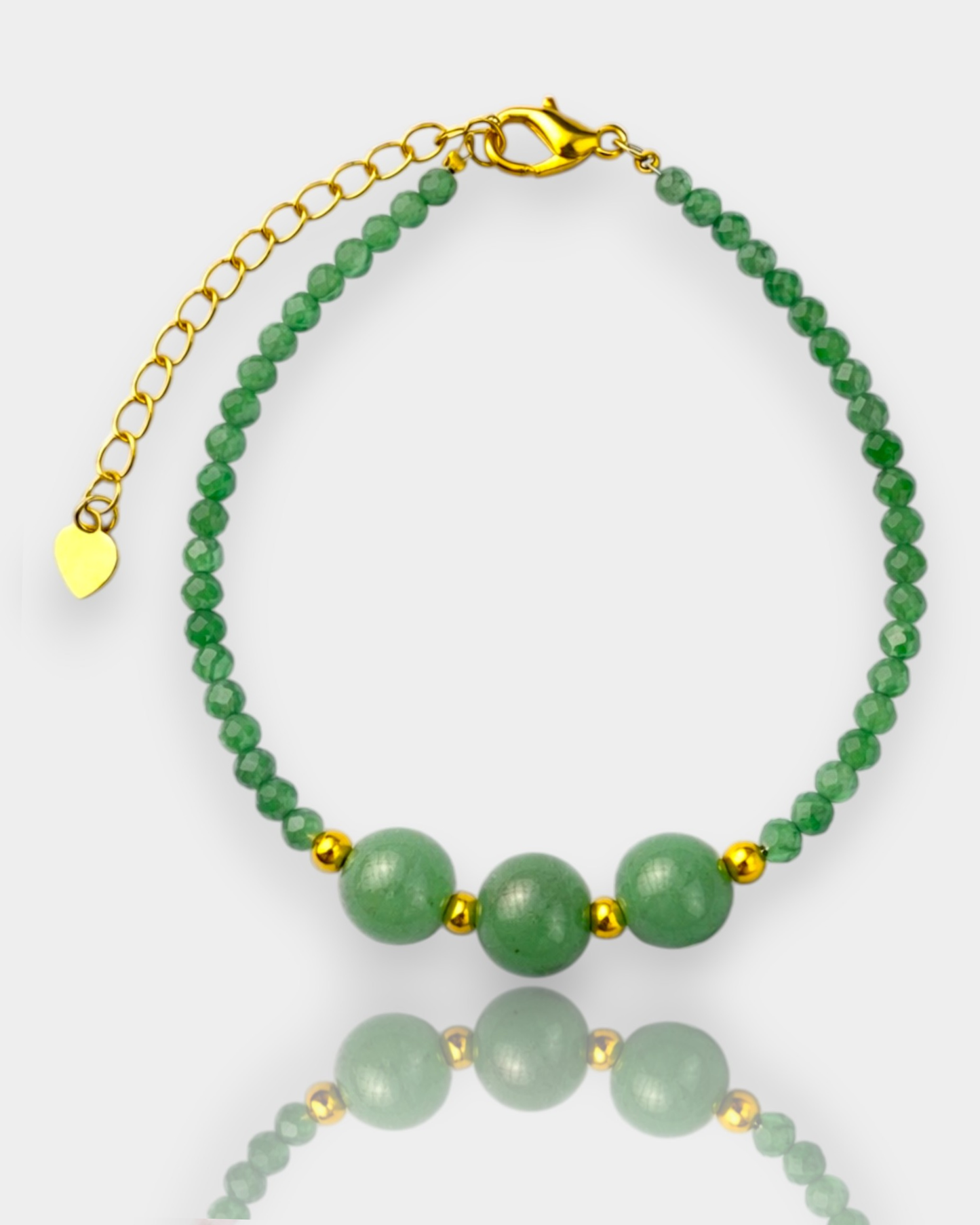 Pulsera Trino - Aventurina Verde