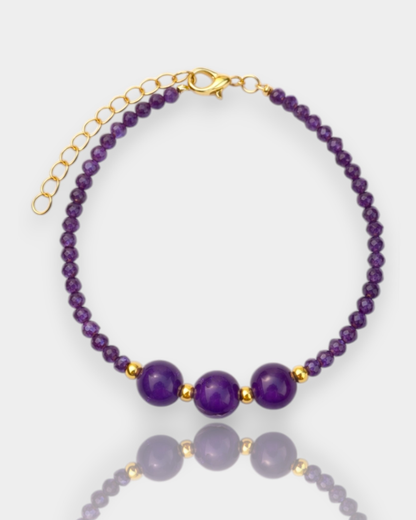 Pulsera Trino - Amatista