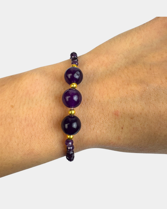 Pulsera Trino - Amatista