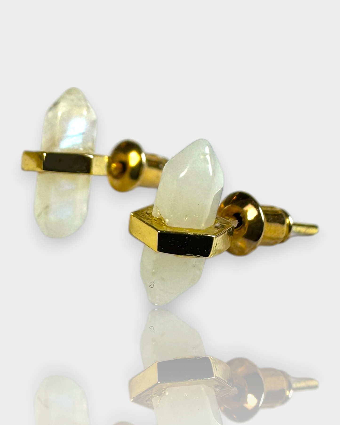 Pendientes Obelisco - Piedra Luna