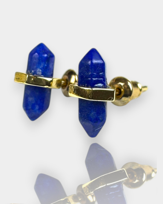 Pendientes Obelisco - Lapislázuli